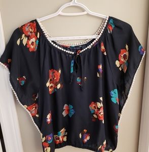 American Eagle Outfitters Floral Blouse